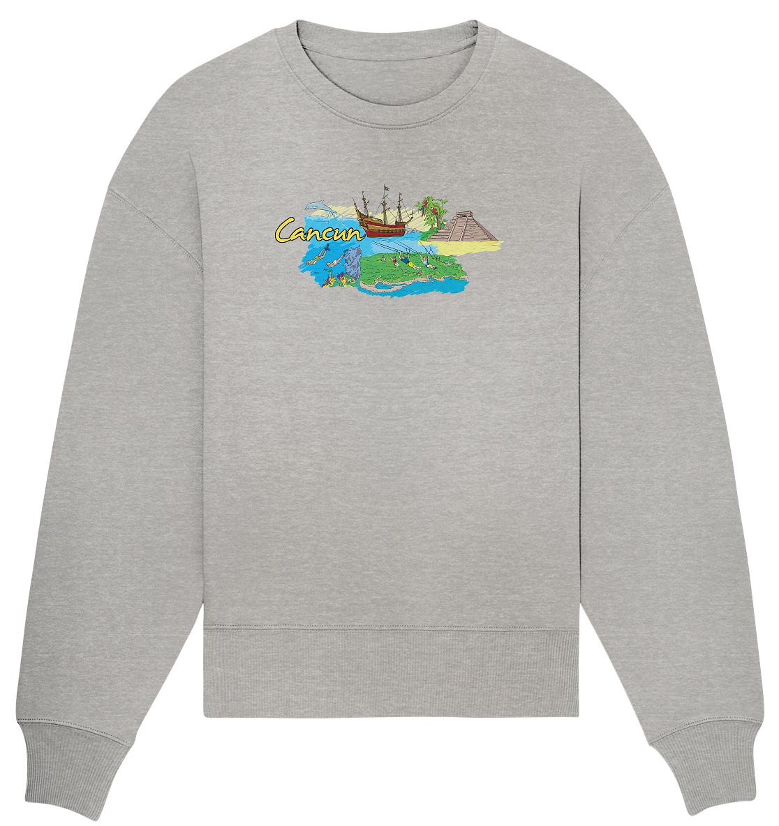 Cancun - Organic Oversize Sweatshirt