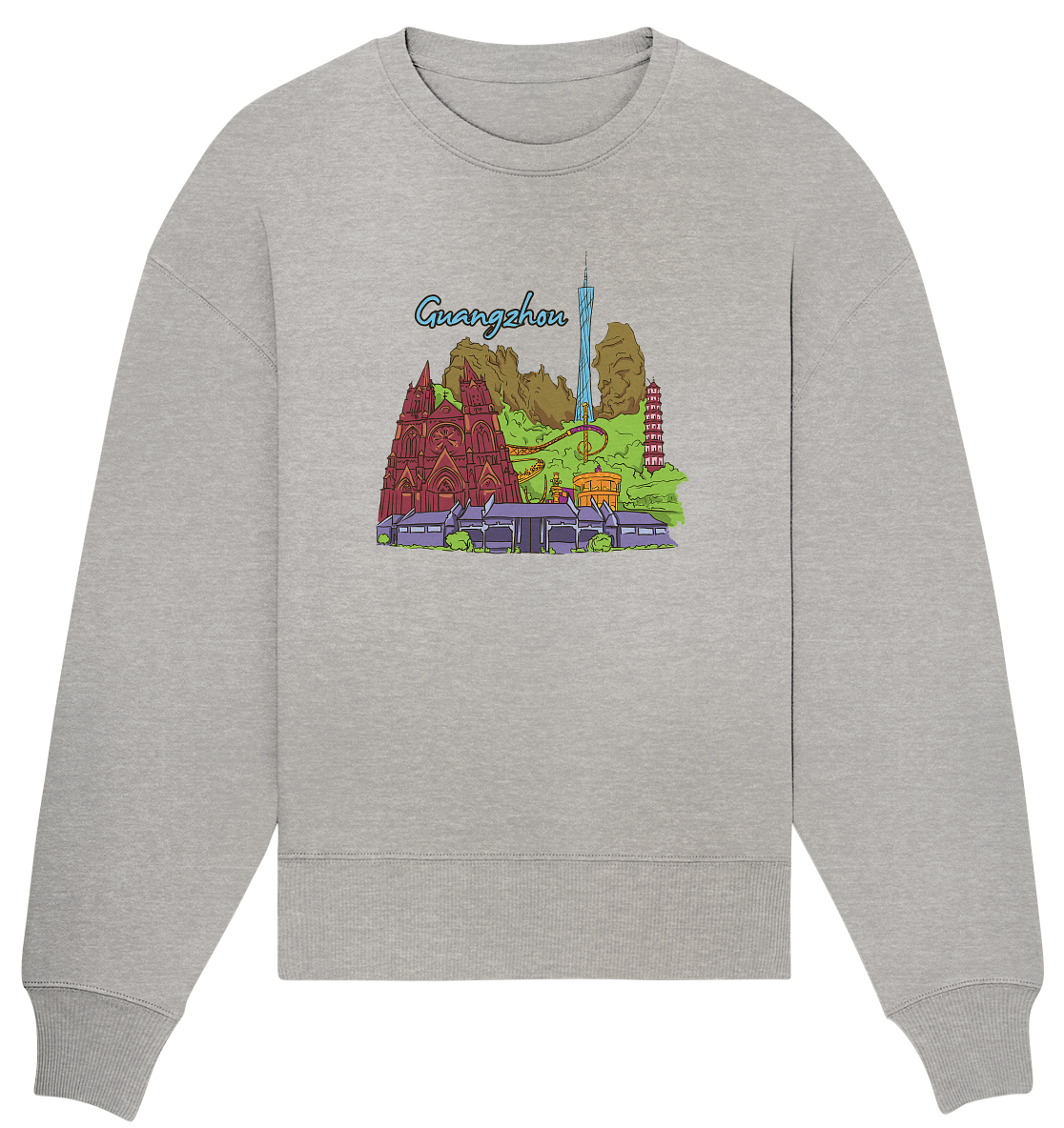 Guangzhou - Organic Oversize Sweatshirt