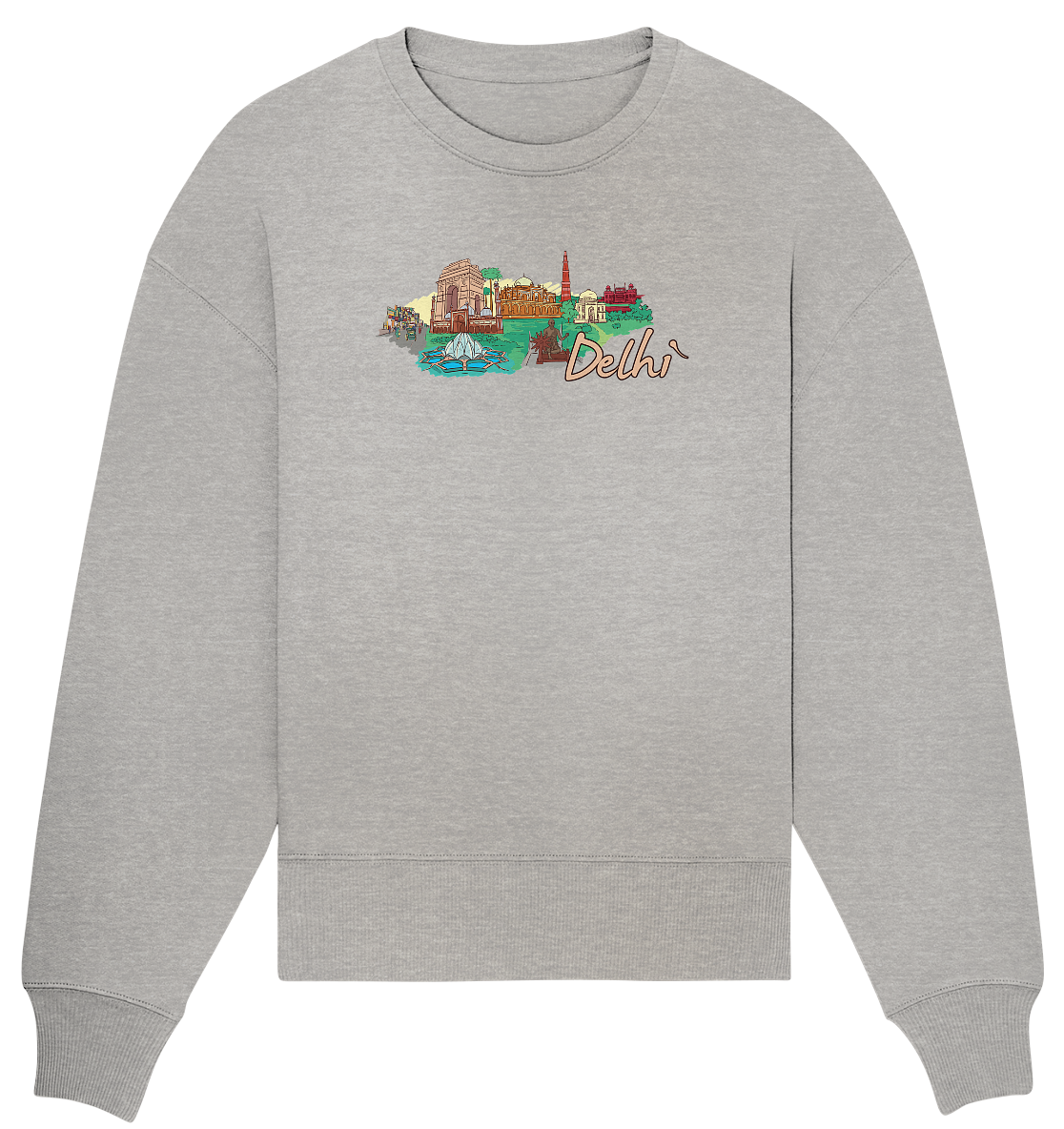 Delhi - Organic Oversize Sweatshirt