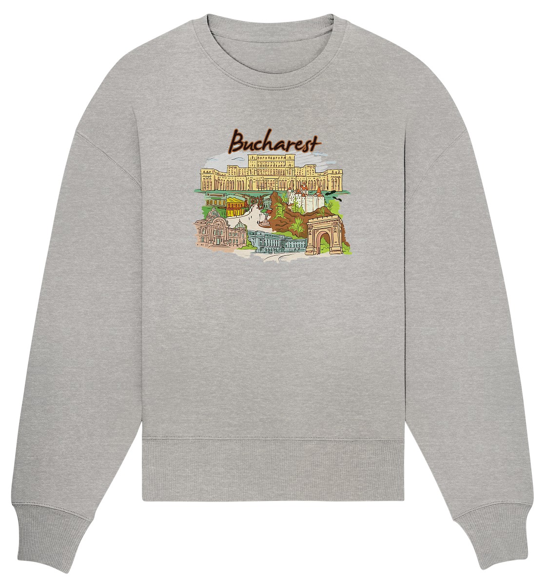 Bucharest - Organic Oversize Sweatshirt