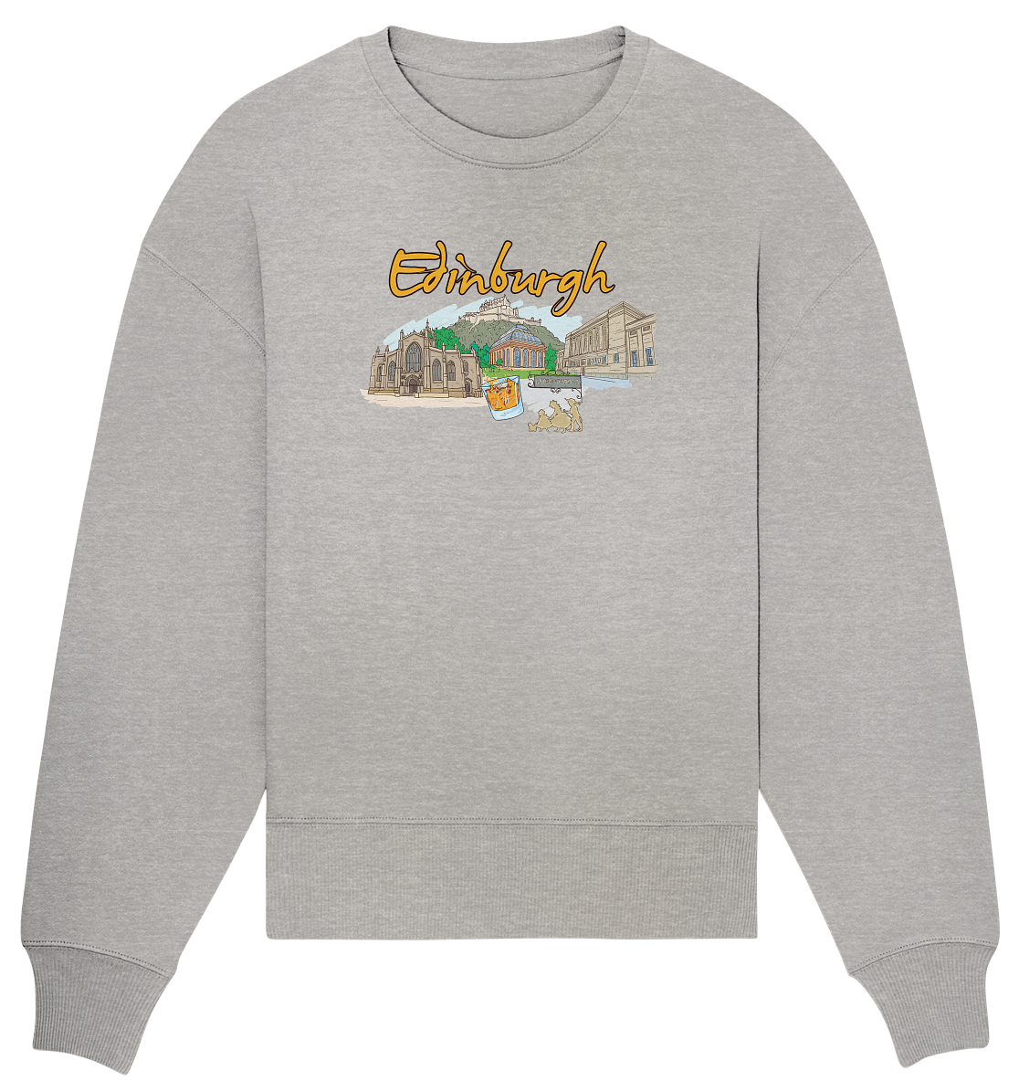 Edinburgh - Organic Oversize Sweatshirt