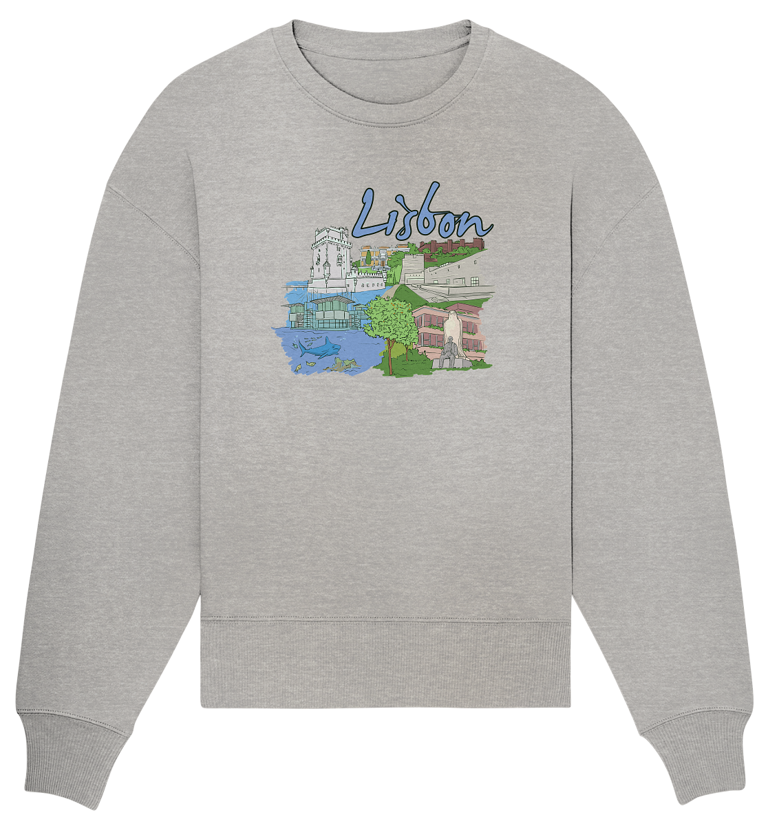 Lissabon - Organic Oversize Sweatshirt