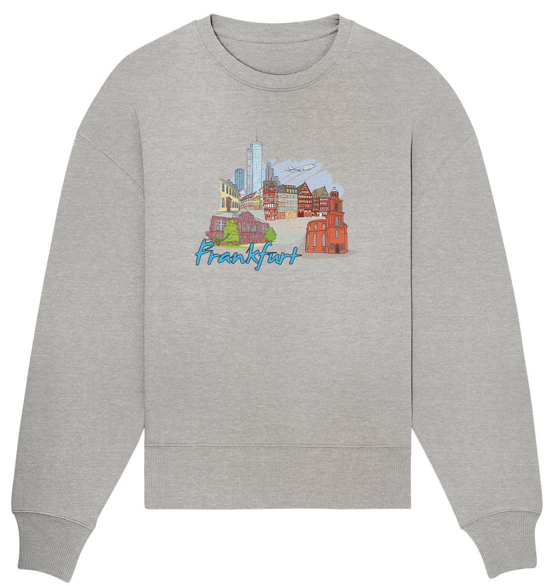 Frankfurt - Organic Oversize Sweatshirt