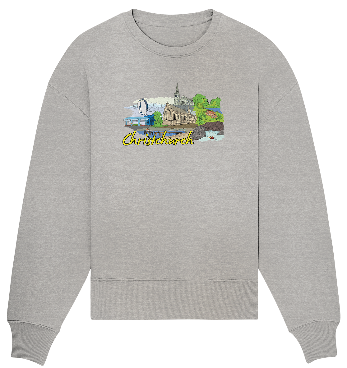 Christchurch - Organic Oversize Sweatshirt