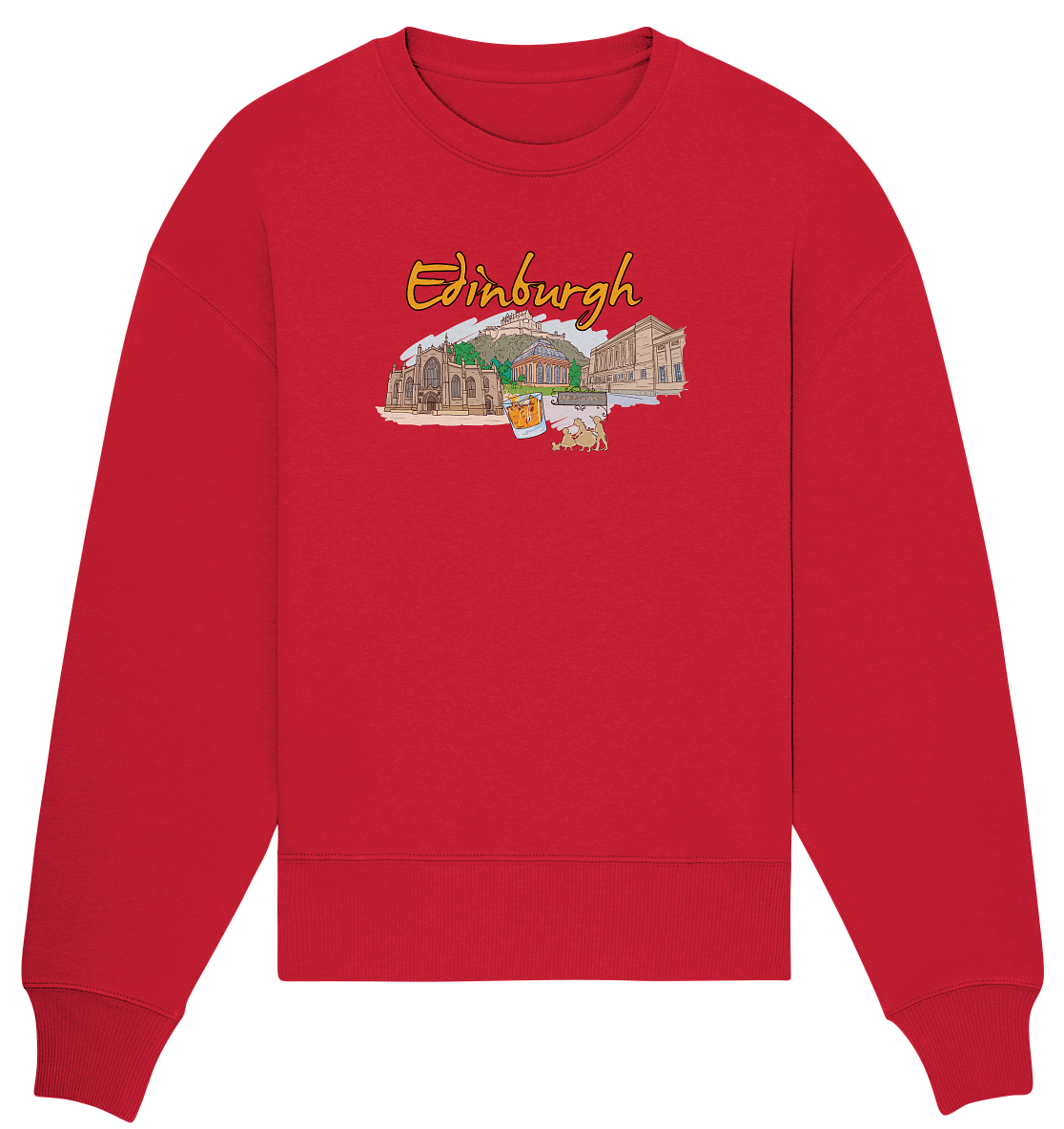 Edinburgh - Organic Oversize Sweatshirt