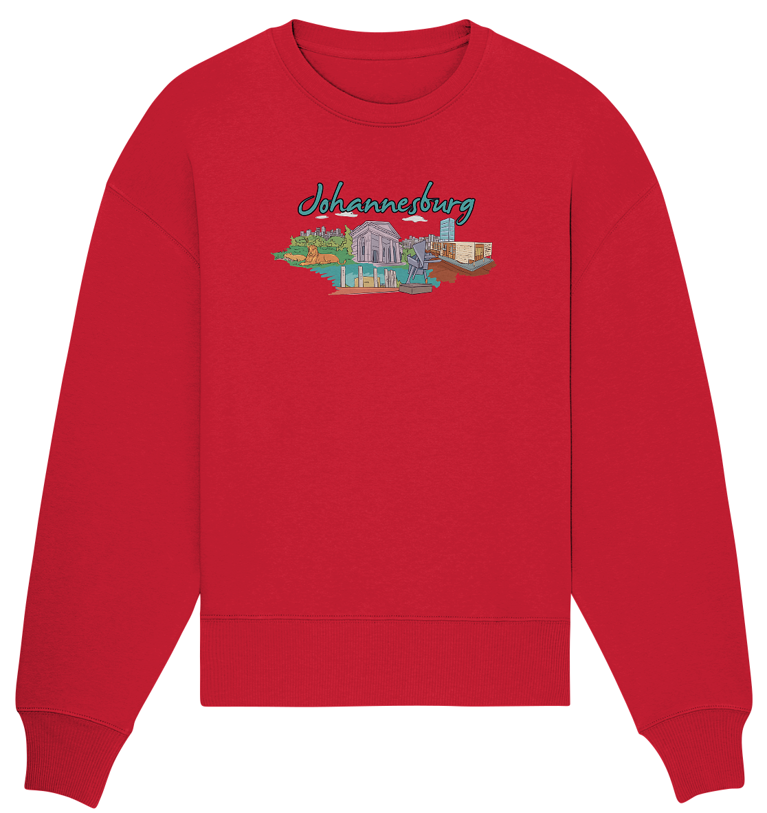 Johannesburg - Organic Oversize Sweatshirt