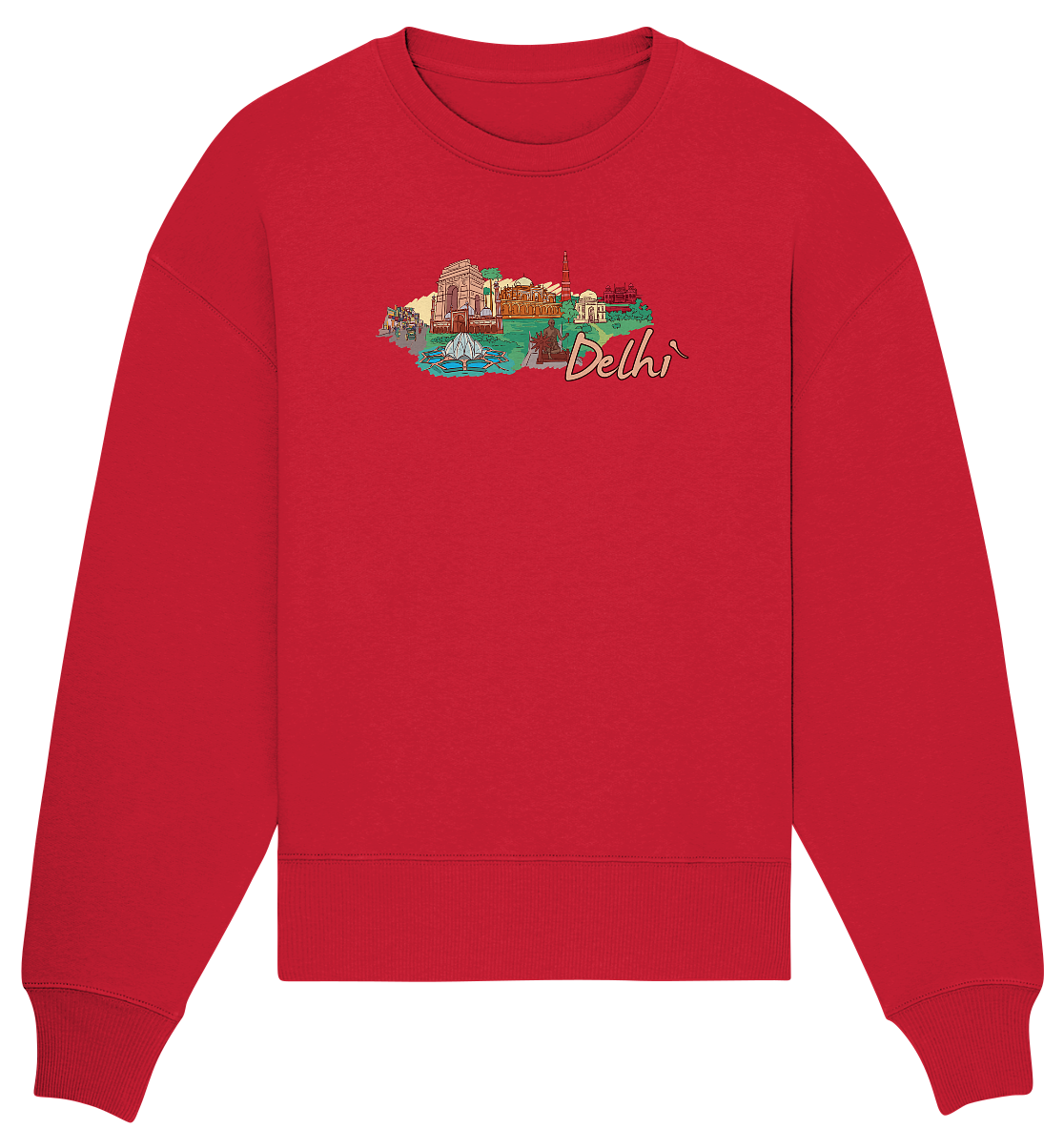 Delhi - Organic Oversize Sweatshirt