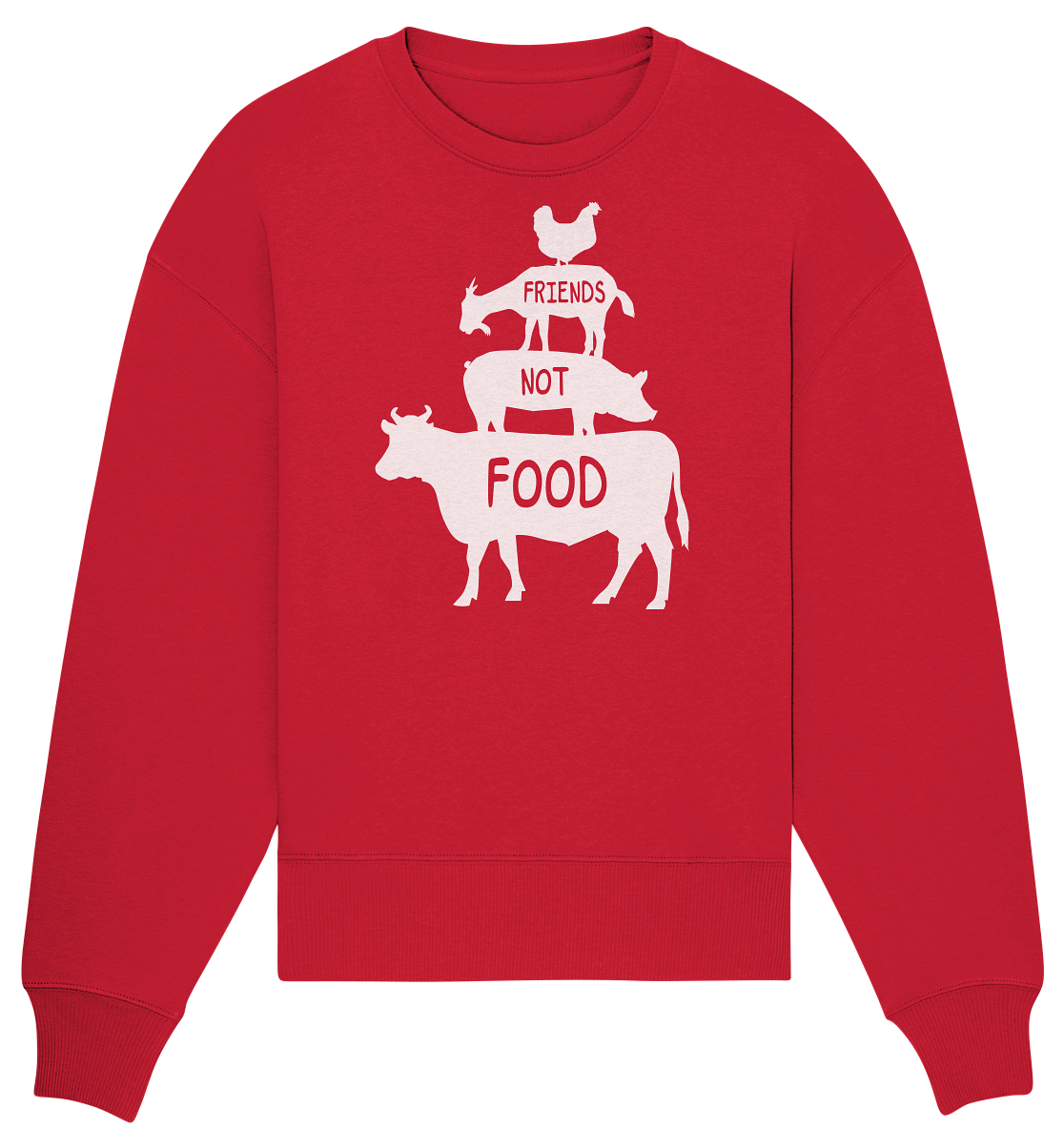 Vegan 1 - Organic Oversize Sweatshirt