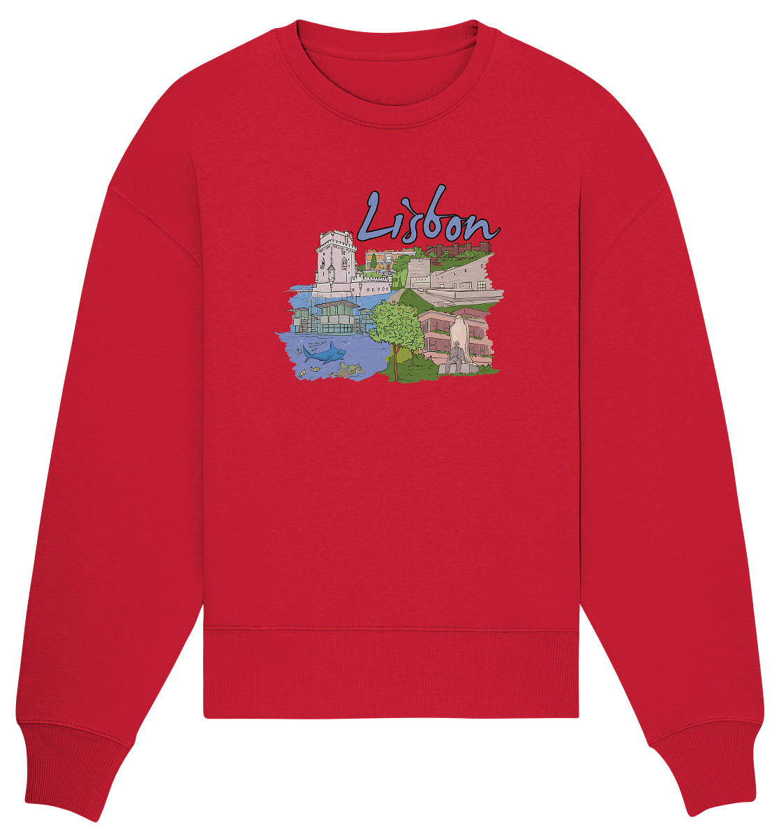 Lissabon - Organic Oversize Sweatshirt