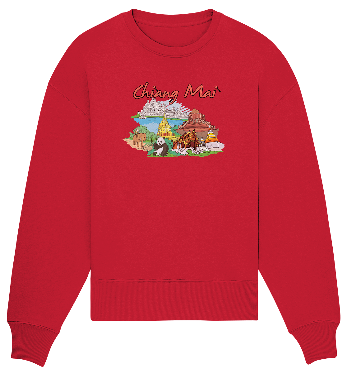 Chiang Mai - Organic Oversize Sweatshirt