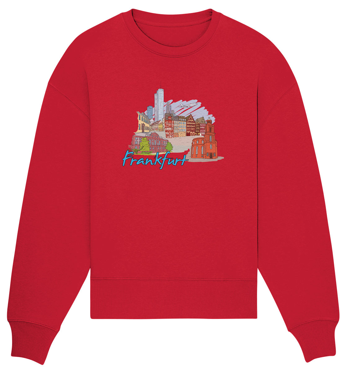 Frankfurt - Organic Oversize Sweatshirt