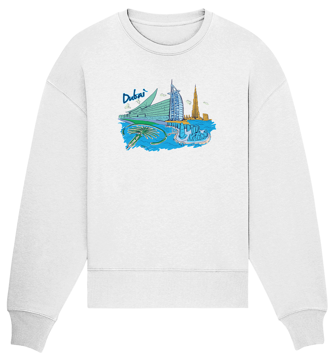 Dubai - Organic Oversize Sweatshirt