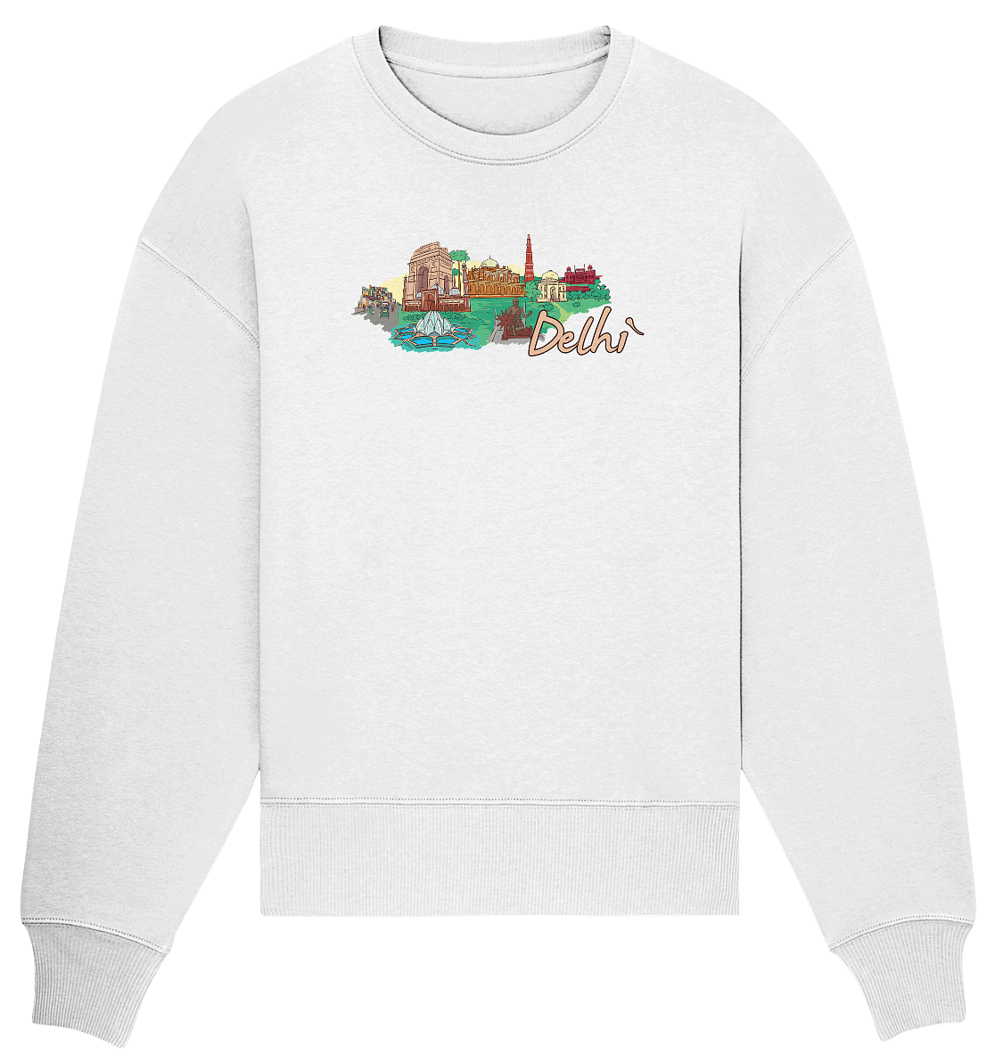 Delhi - Organic Oversize Sweatshirt