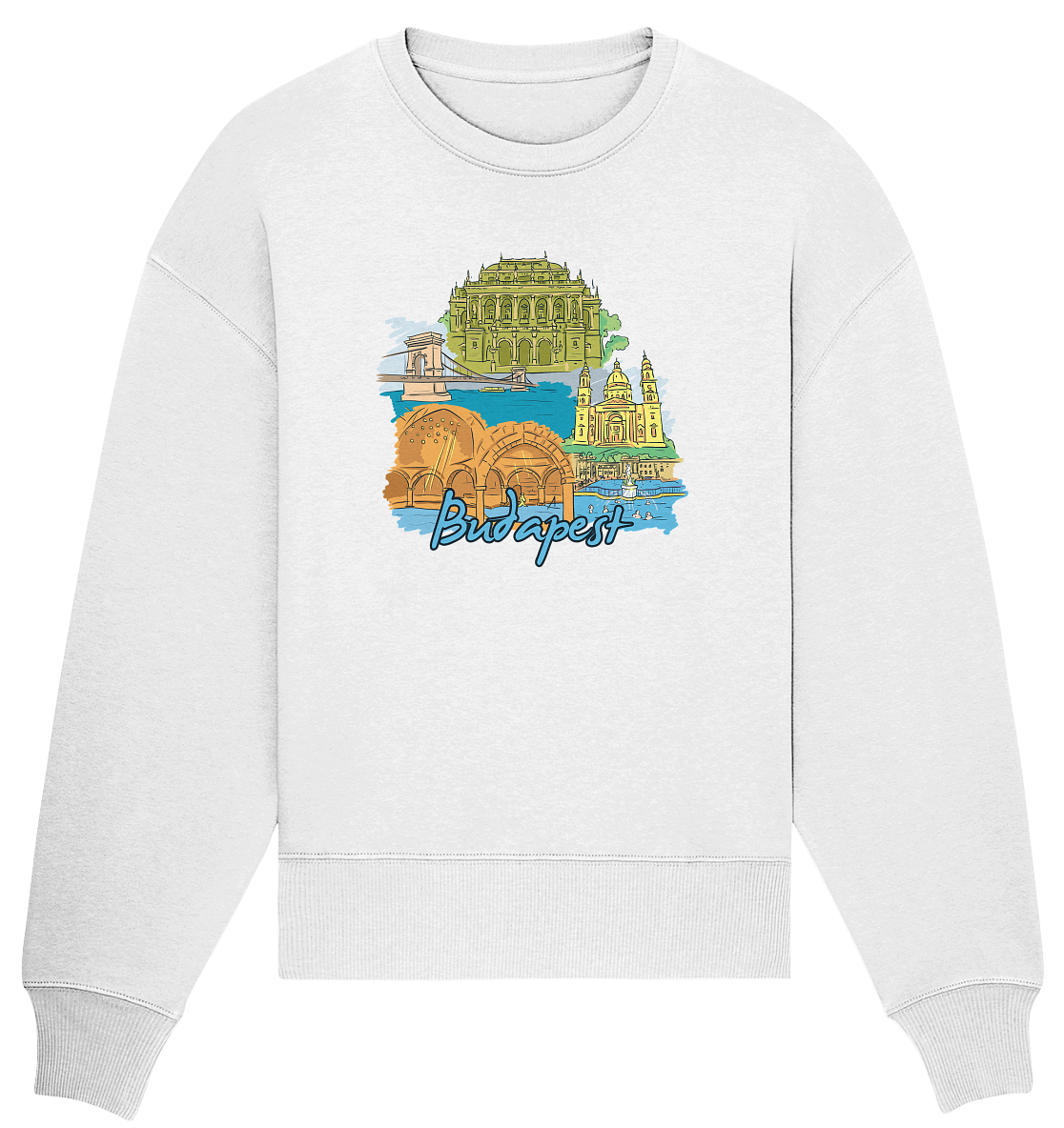 Budapest - Organic Oversize Sweatshirt