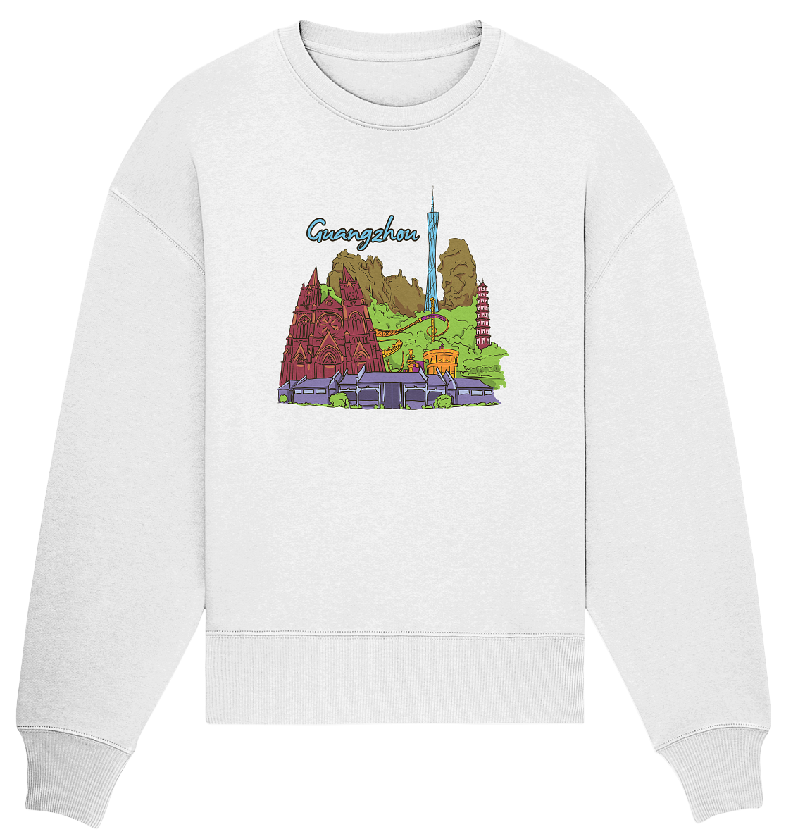 Guangzhou - Organic Oversize Sweatshirt