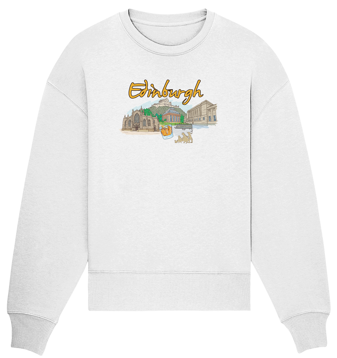 Edinburgh - Organic Oversize Sweatshirt