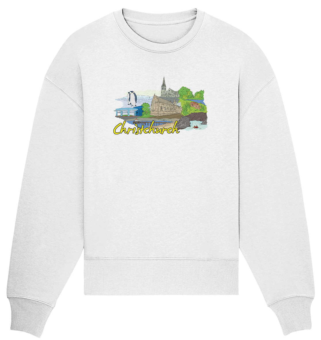 Christchurch - Organic Oversize Sweatshirt