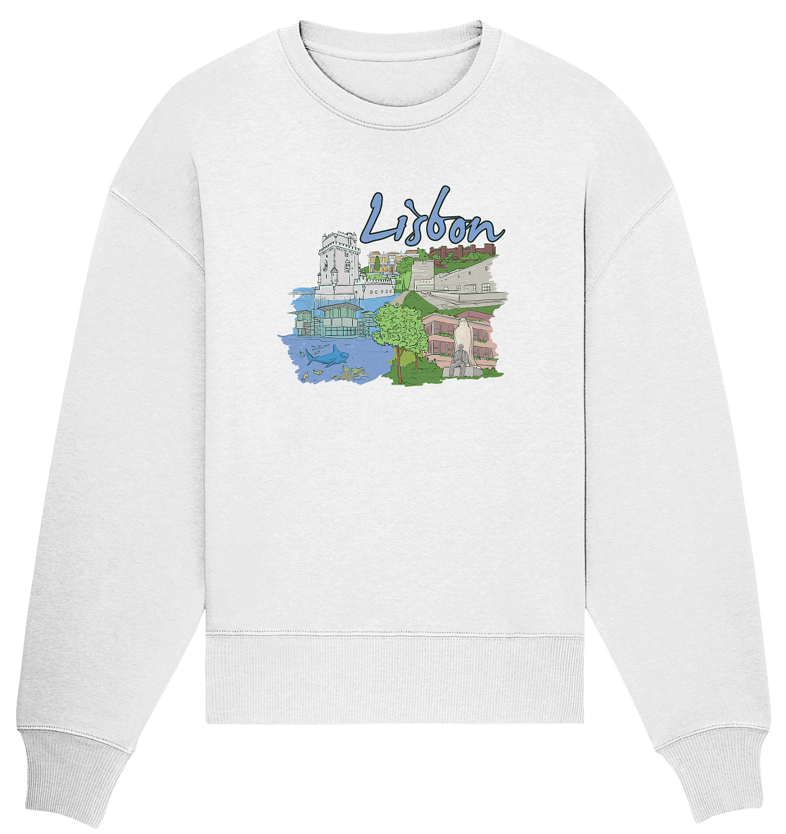 Lissabon - Organic Oversize Sweatshirt