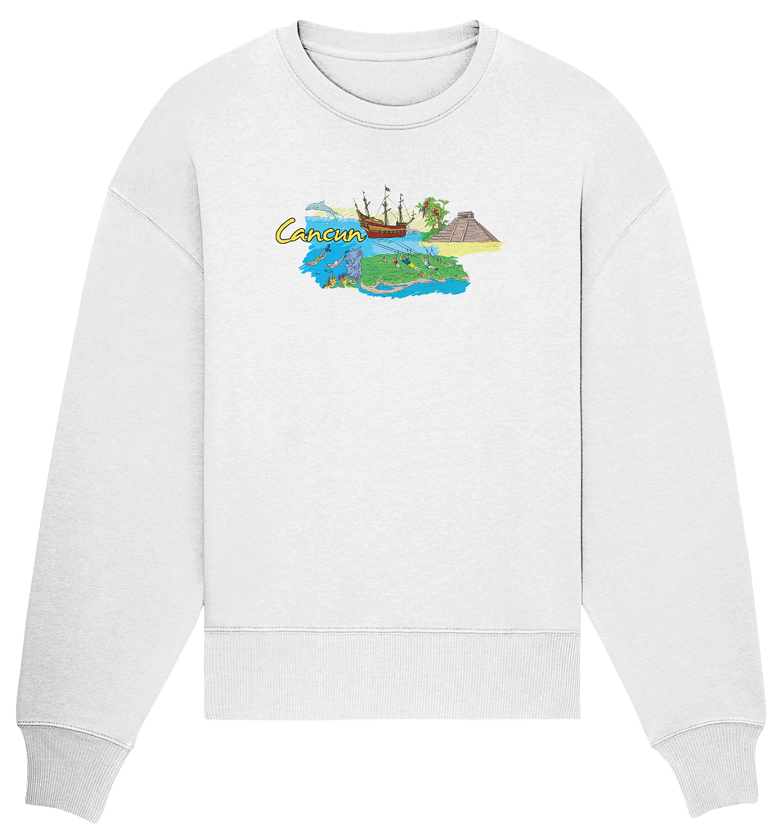 Cancun - Organic Oversize Sweatshirt