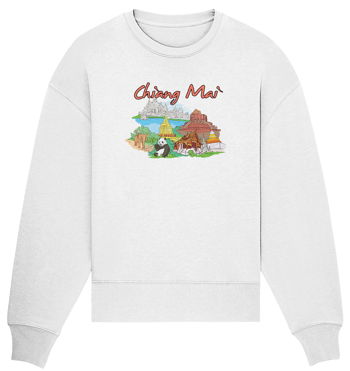 Chiang Mai - Organic Oversize Sweatshirt