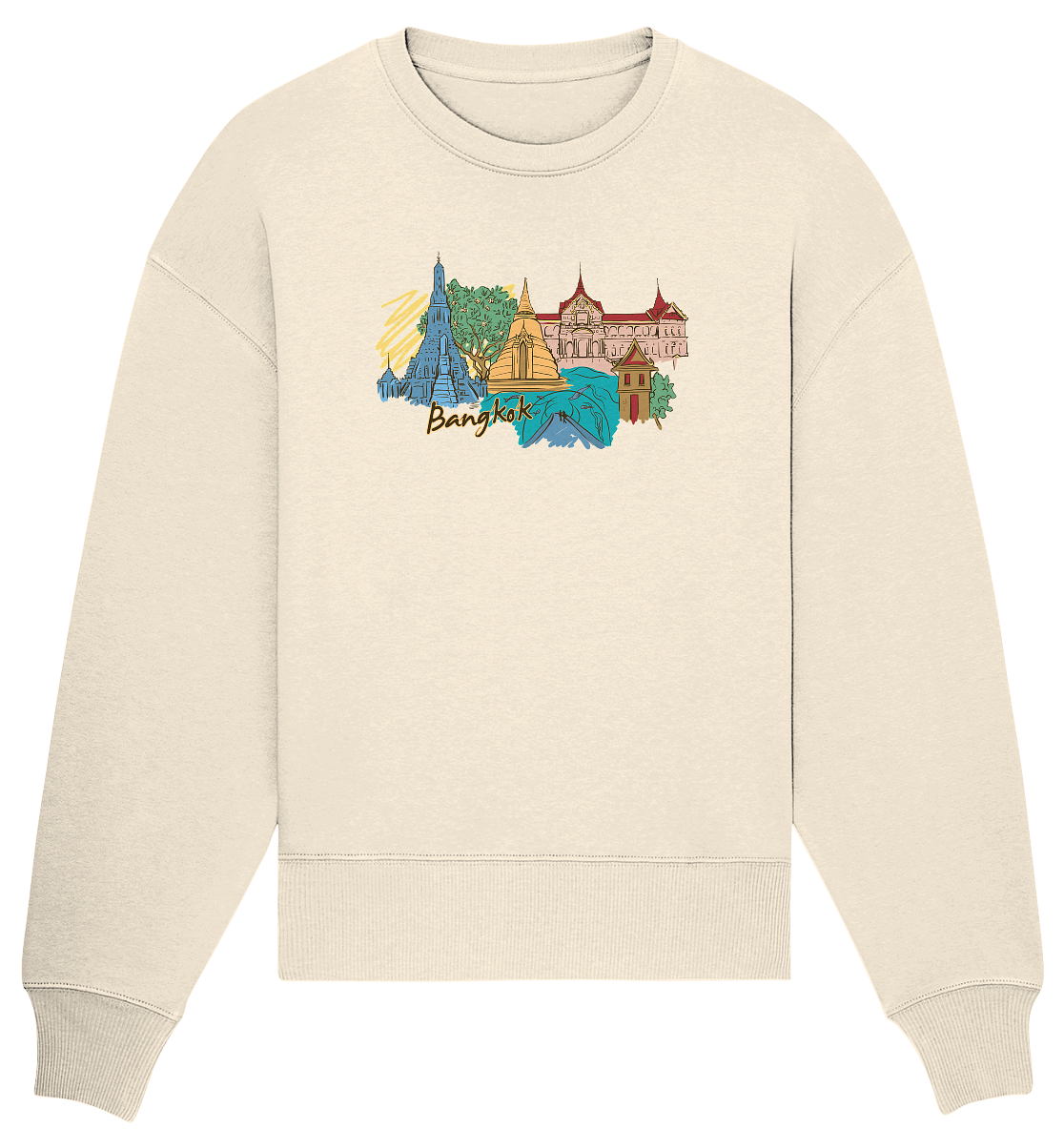 Bangkok - Organic Oversize Sweatshirt