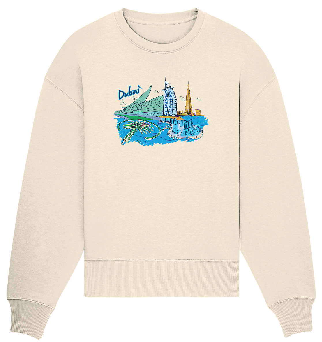 Dubai - Organic Oversize Sweatshirt