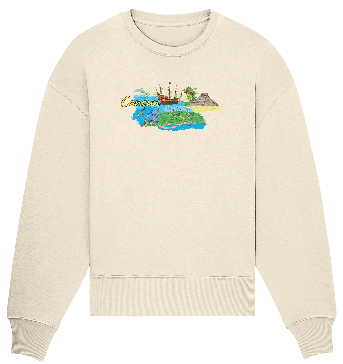 Cancun - Organic Oversize Sweatshirt