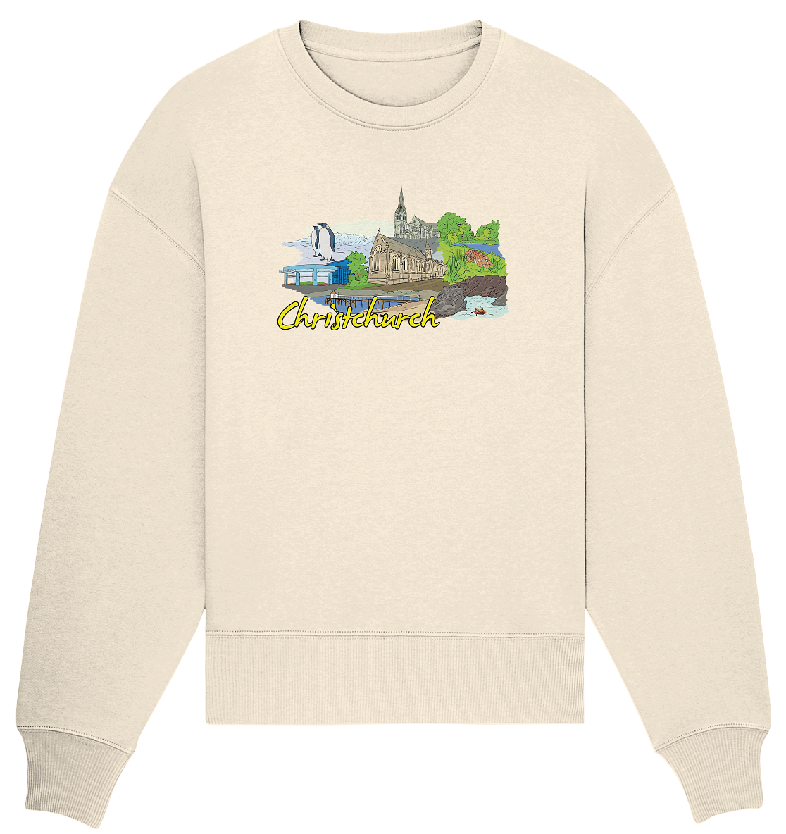 Christchurch - Organic Oversize Sweatshirt