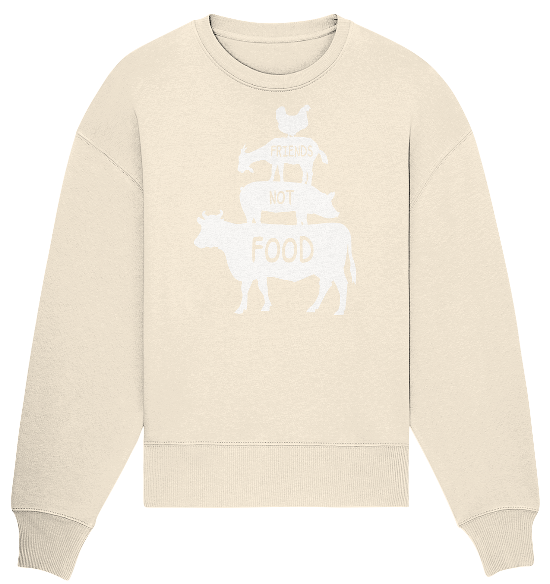 Vegan 1 - Organic Oversize Sweatshirt