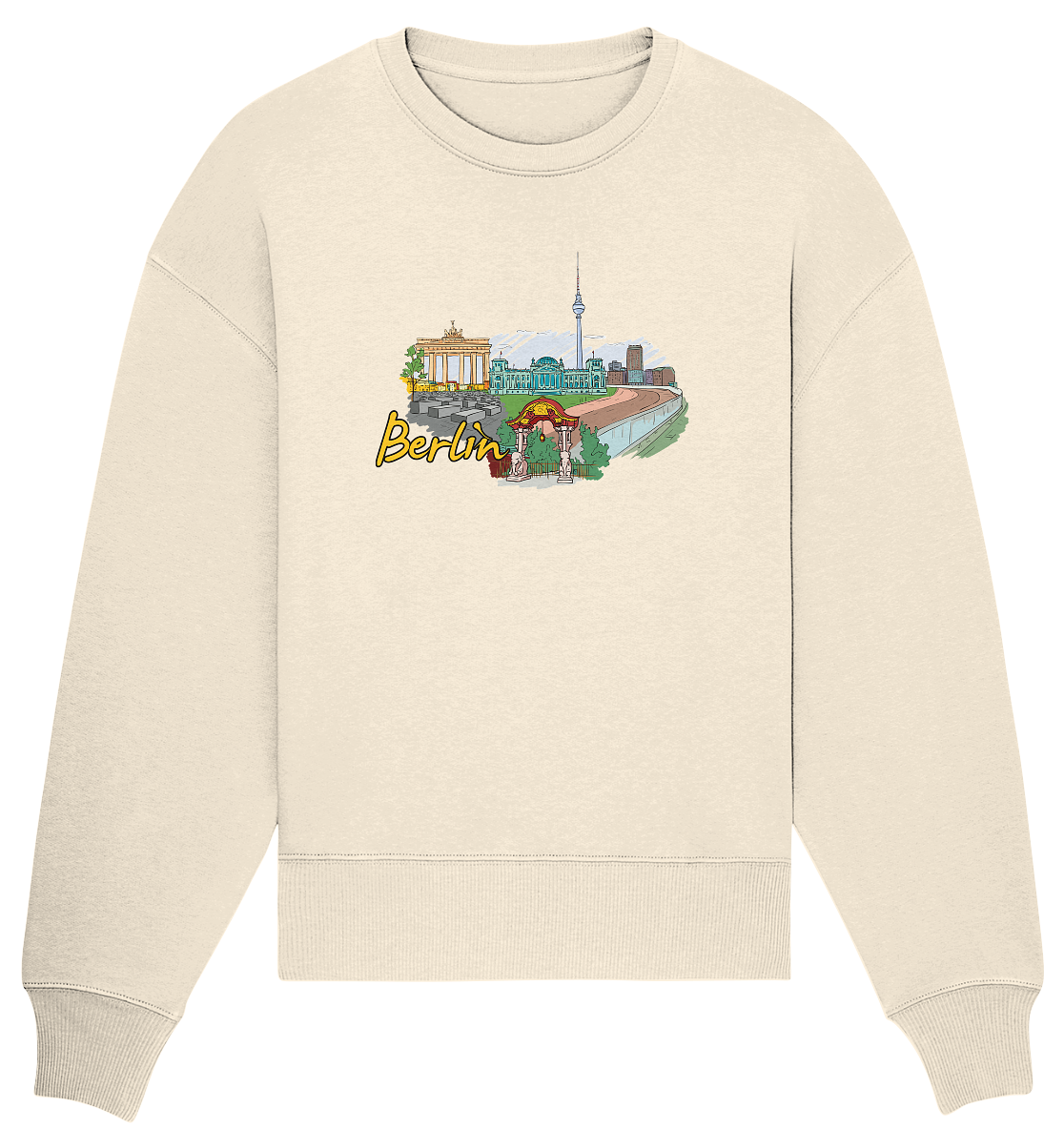 Berlin - Organic Oversize Sweatshirt