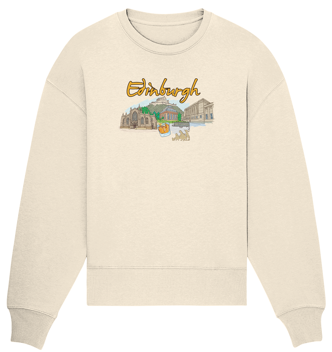 Edinburgh - Organic Oversize Sweatshirt