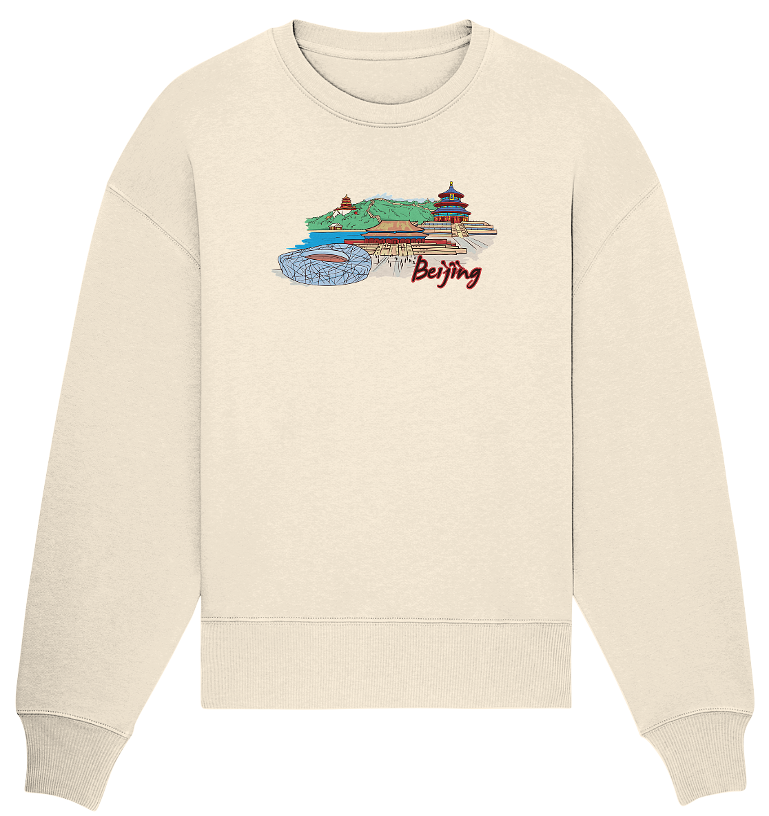 Beijing - Organic Oversize Sweatshirt
