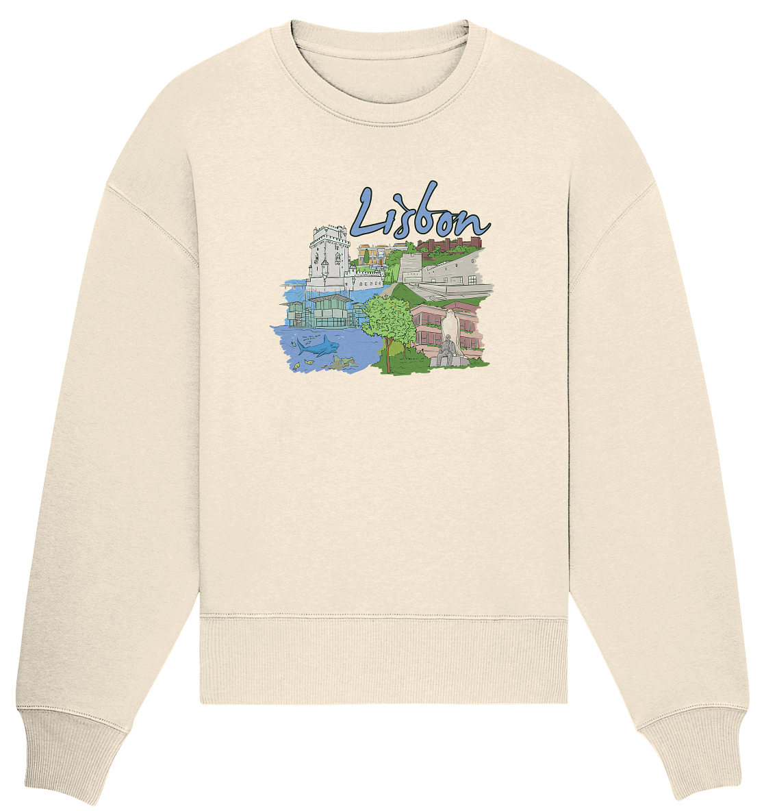 Lissabon - Organic Oversize Sweatshirt