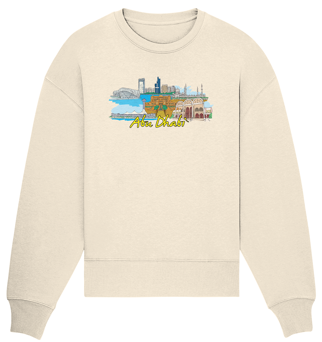 Abu Dhabi - Organic Oversize Sweatshirt