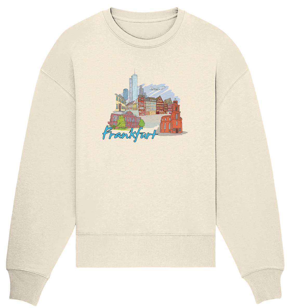 Frankfurt - Organic Oversize Sweatshirt