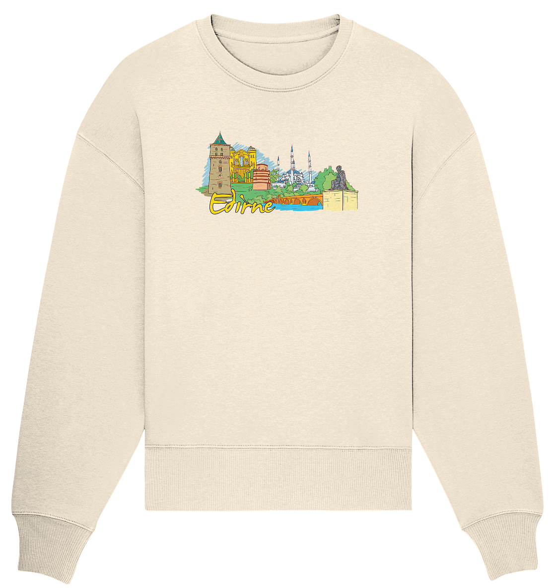 Edirne - Organic Oversize Sweatshirt