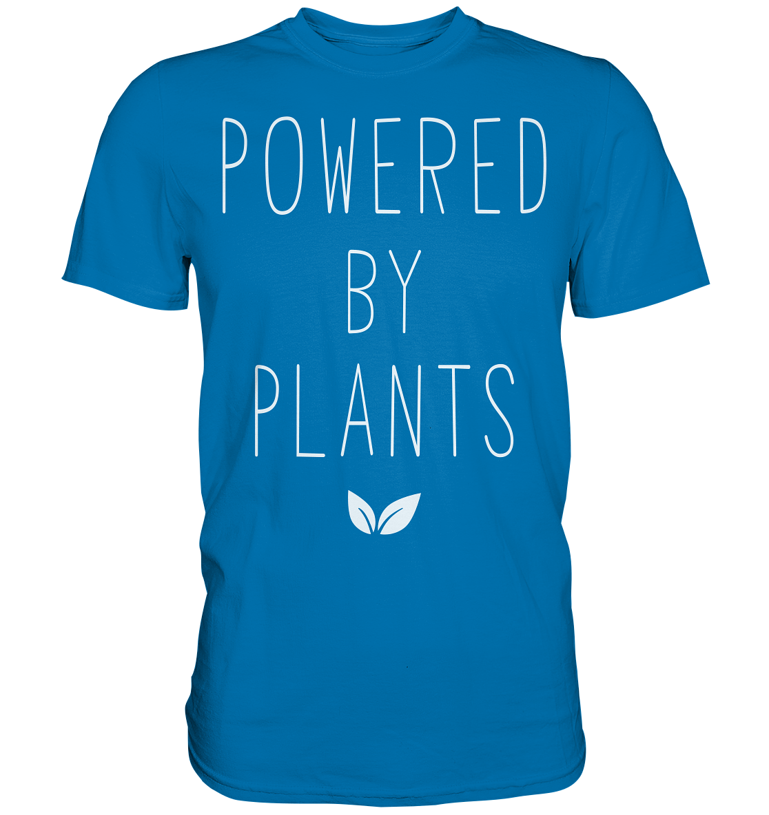 powered by plants - Premium Shirt