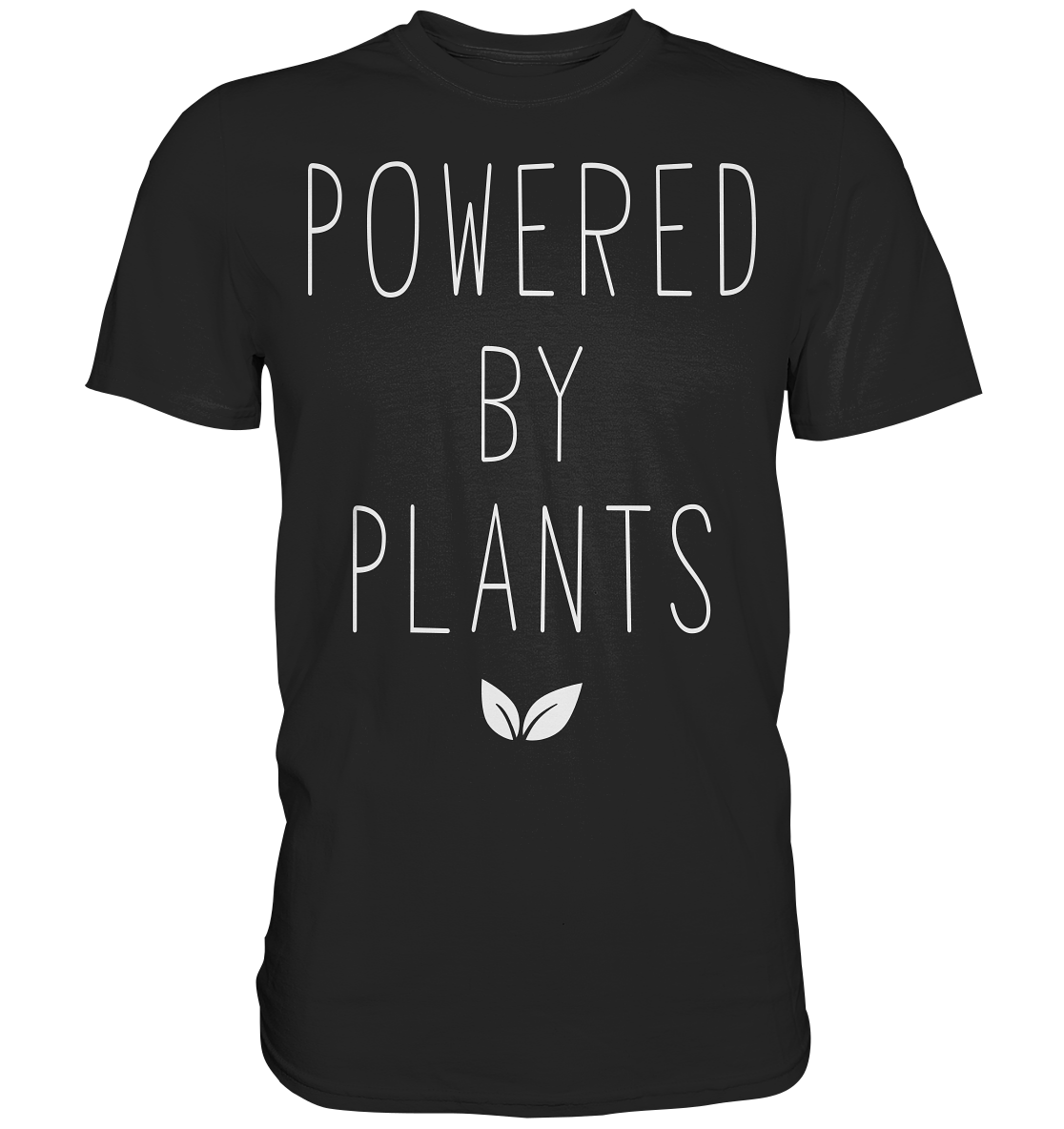 powered by plants - Premium Shirt