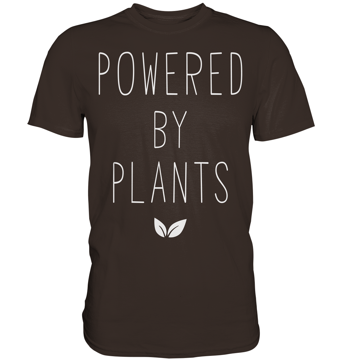 powered by plants - Premium Shirt