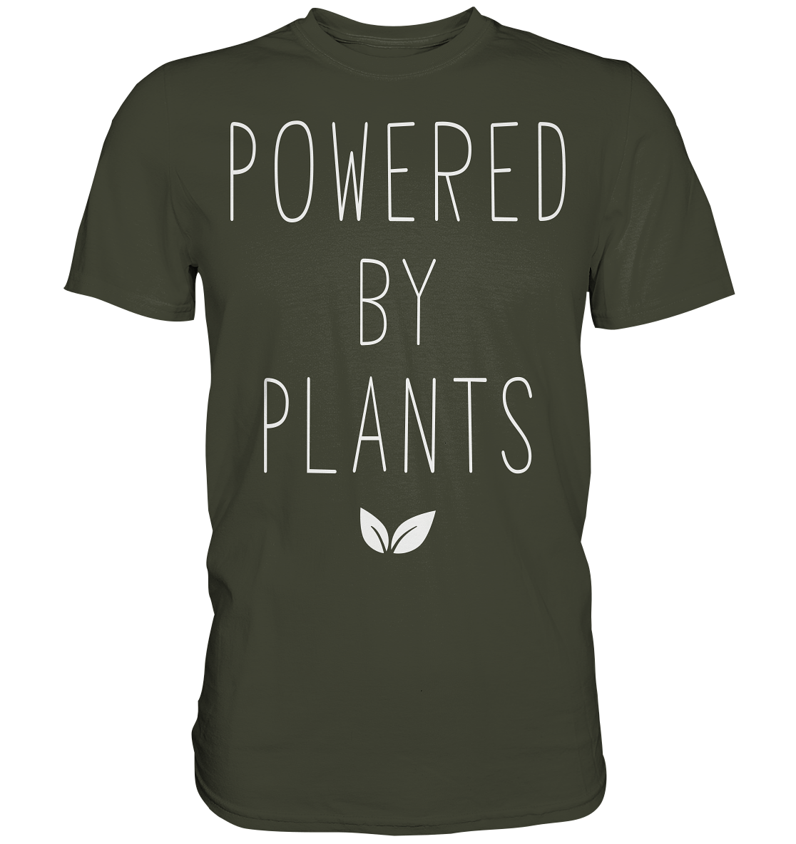 powered by plants - Premium Shirt