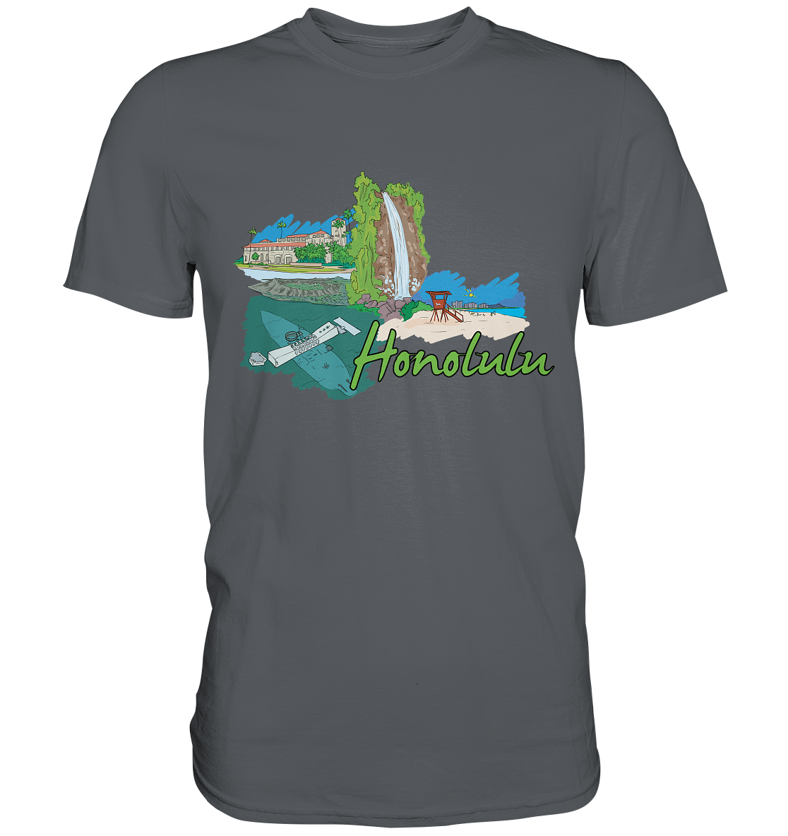 Honolulu - Premium Shirt