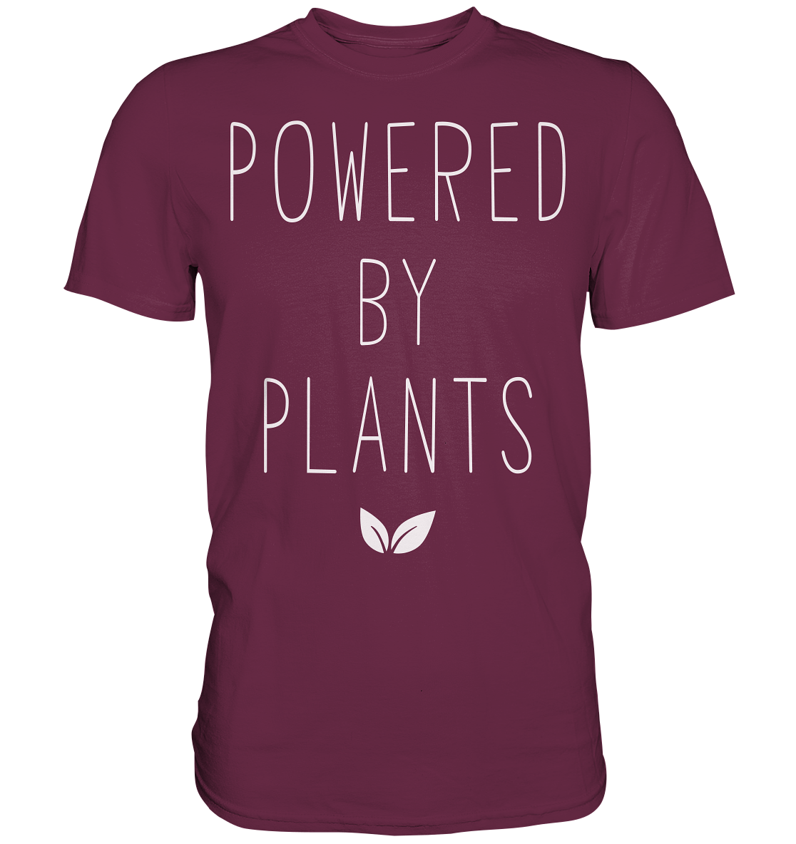 powered by plants - Premium Shirt