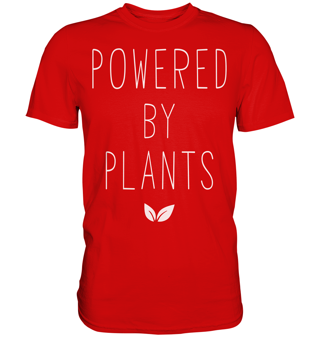 powered by plants - Premium Shirt