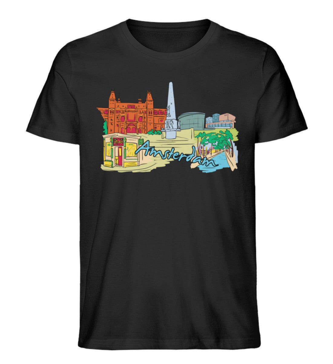 Amsterdam - Herren Premium Organic Shirt - AQ.Vogue