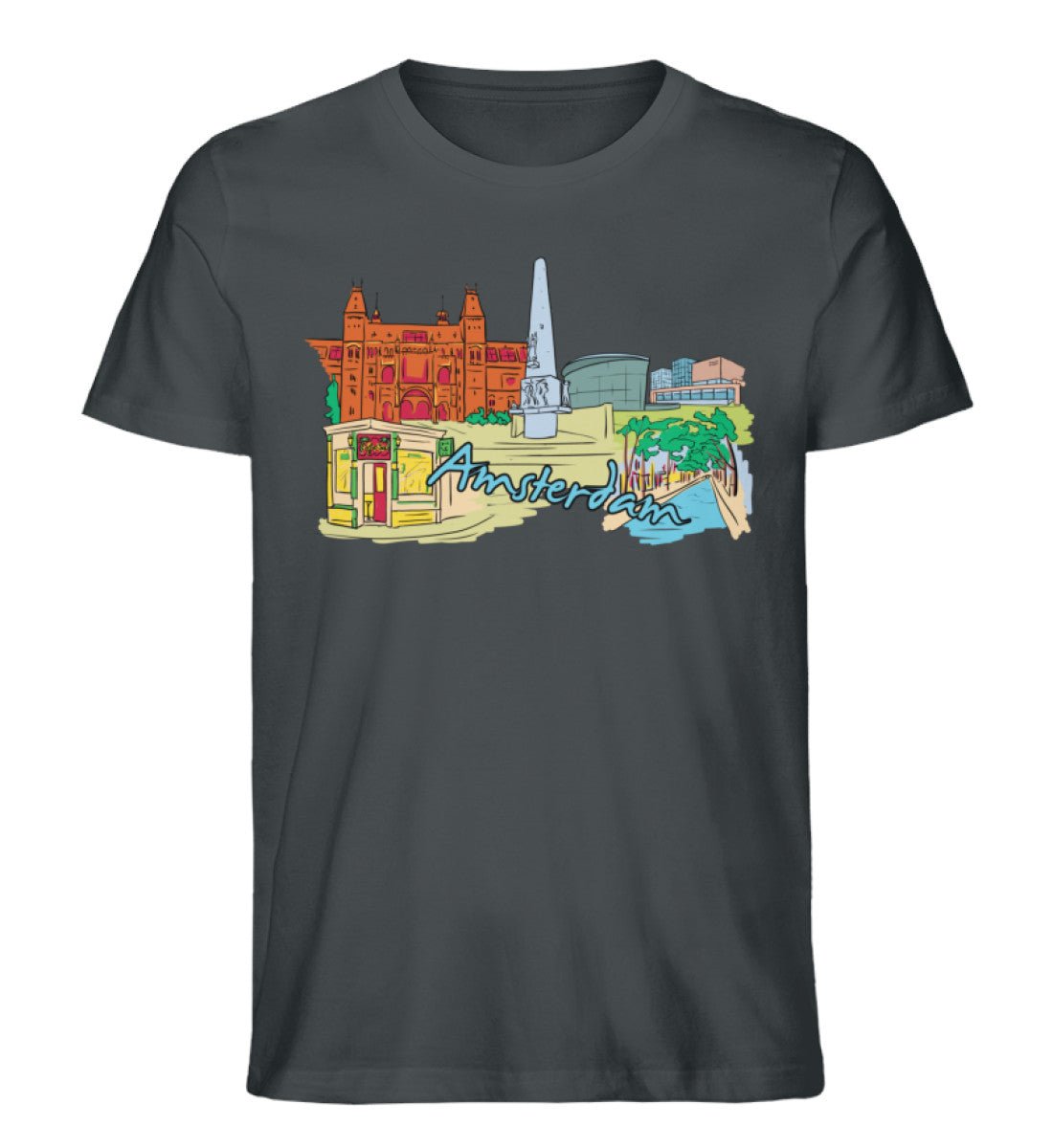Amsterdam - Herren Premium Organic Shirt - AQ.Vogue