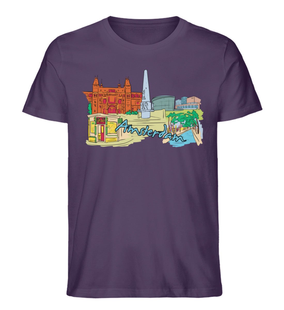 Amsterdam - Herren Premium Organic Shirt - AQ.Vogue