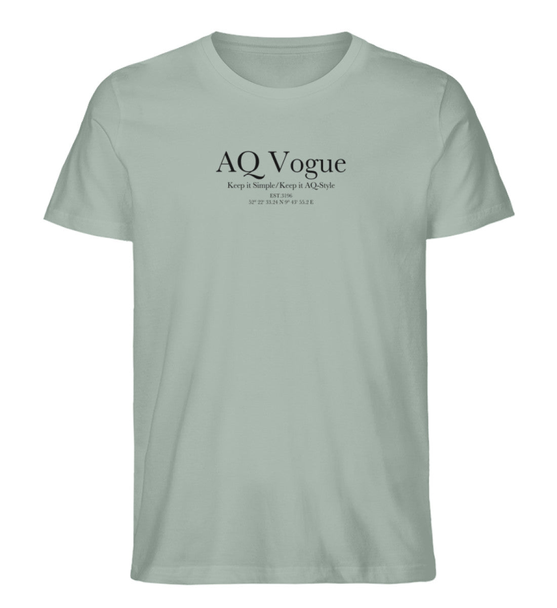 AQ Vogue Black Edition - Herren Premium Organic Shirt - AQ.Vogue