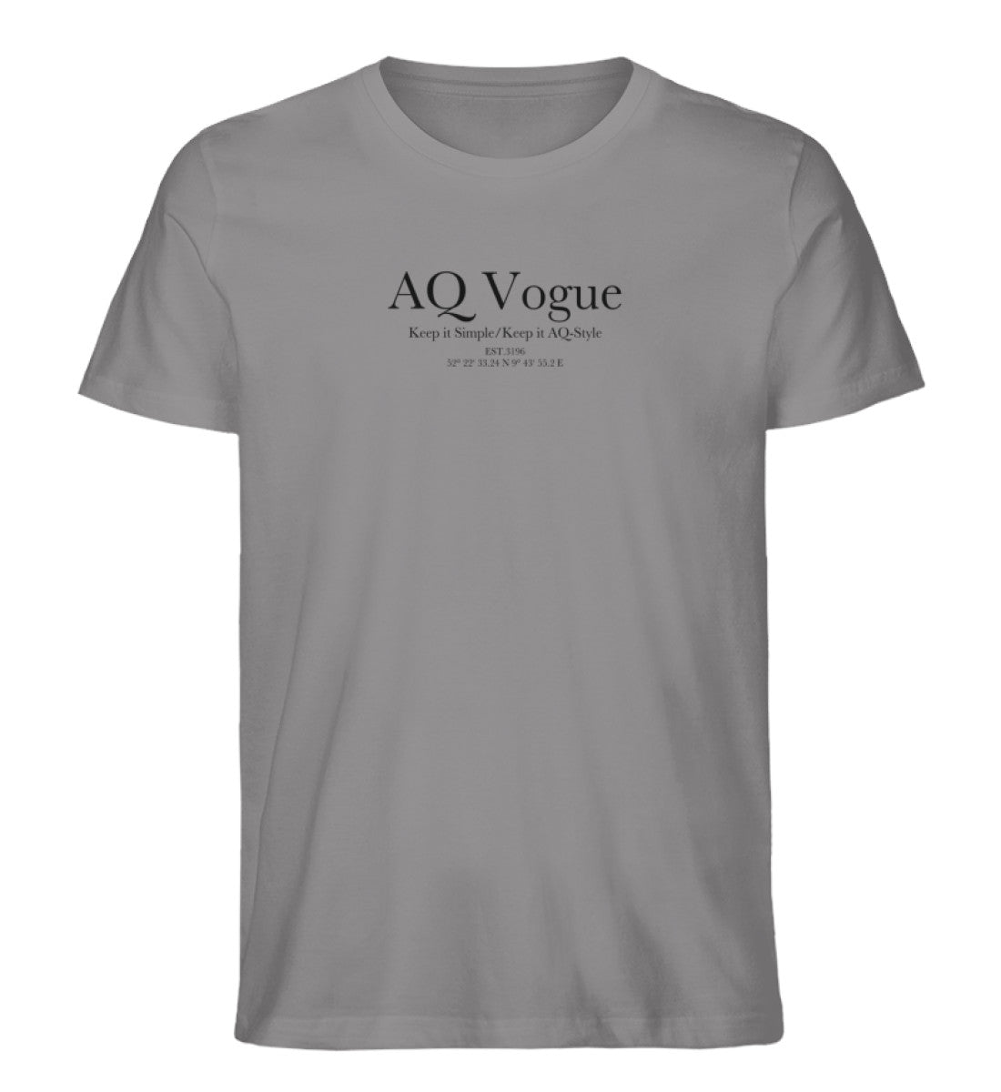 AQ Vogue Black Edition - Herren Premium Organic Shirt - AQ.Vogue