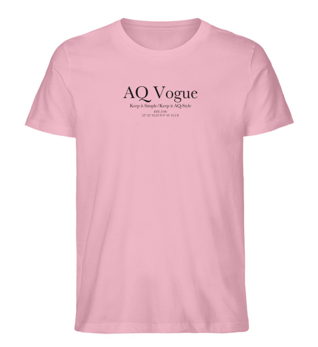 AQ Vogue Black Edition - Herren Premium Organic Shirt - AQ.Vogue