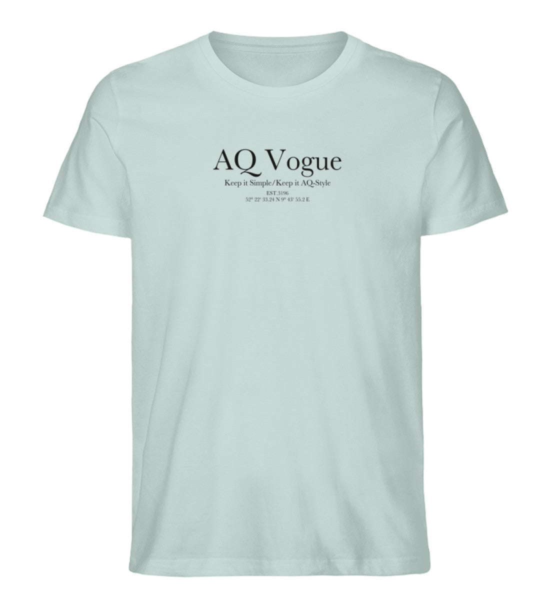 AQ Vogue Black Edition - Herren Premium Organic Shirt - AQ.Vogue